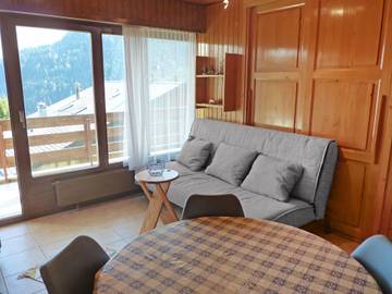 Gîte pour 4 personnes, avec balcon à Leytron