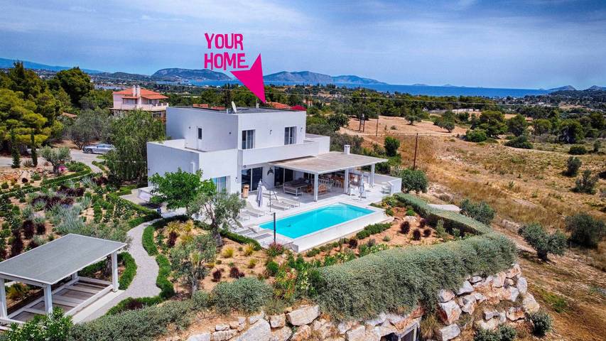 Location de vacances pour 8 personnes, avec jardin, animaux acceptés à Porto Heli - 2