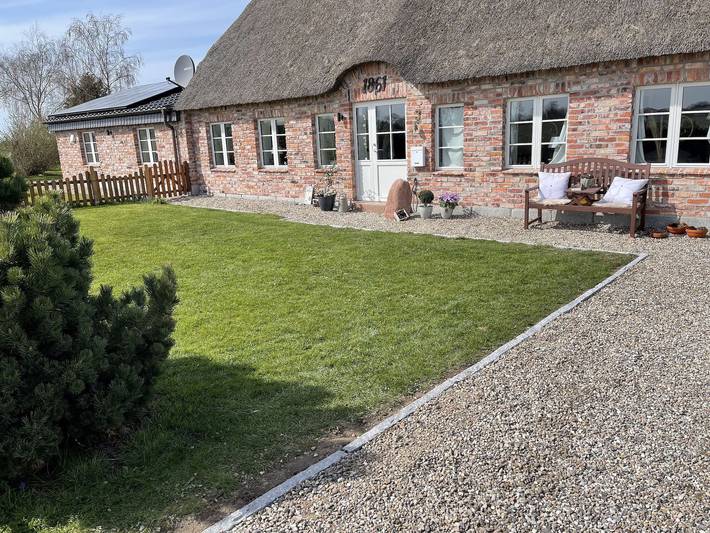 Ferienhaus für 5 Personen, mit Terrasse und Garten sowie Sauna in Gelting