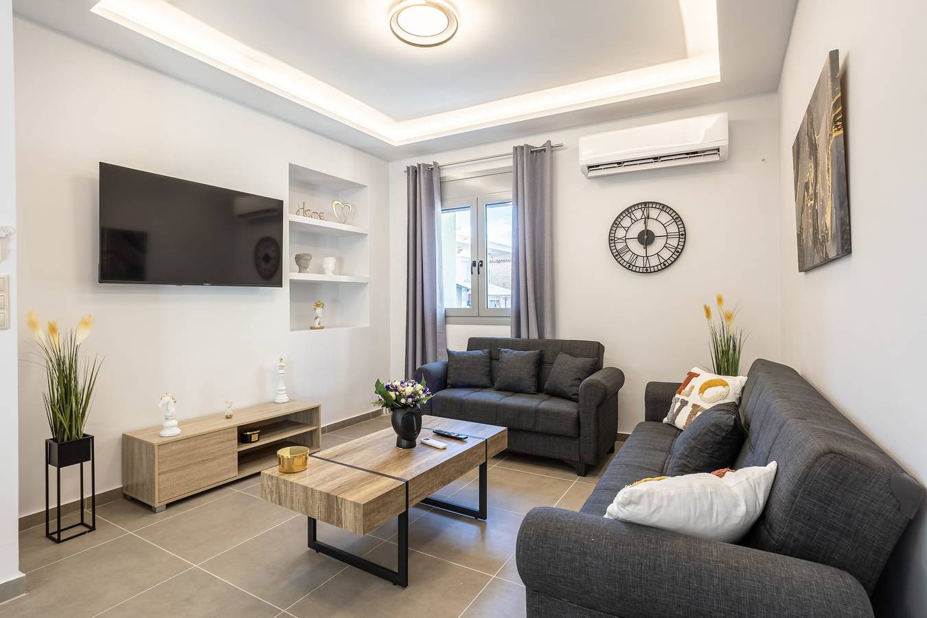 Ganze Wohnung, Ferienwohnung für 5 Personen mit Balkon/Terrasse in Golf von Kyparissia
