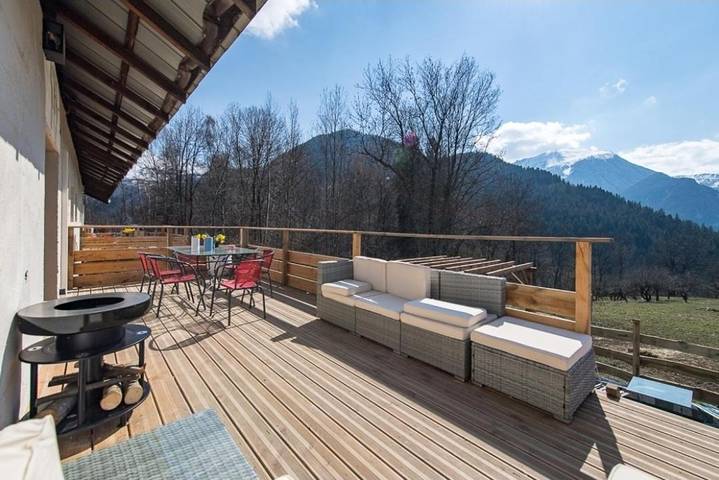 Location de vacances pour 8 personnes, avec jardin et vue à Albiez-le-Jeune - 3