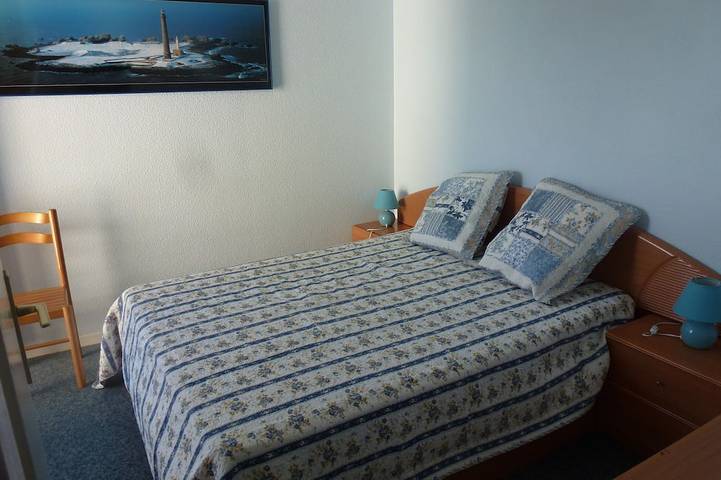 Ganze Wohnung, Apartment mit Meerblick, Blick auf die Festung von Socoa und die Bucht von St Jean de Luz 3 * in Ciboure, Bayonne und Umgebung