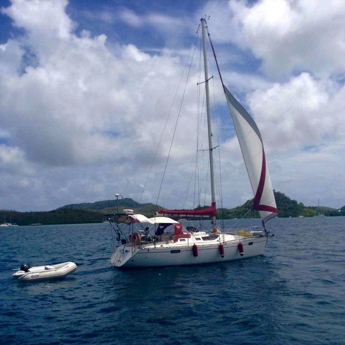 Bateau pour 8 personnes, avec vue et terrasse en Guadeloupe