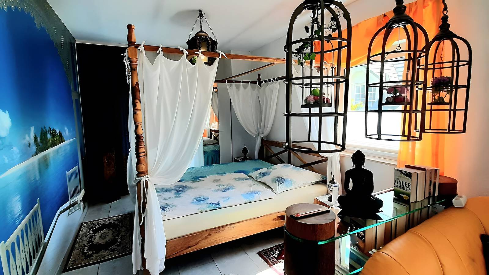 Ganze Wohnung, Apartment „Samoa“ mit Balkon, Wlan und Klimaanlage in Dahlwitz-Hoppegarten, Hoppegarten