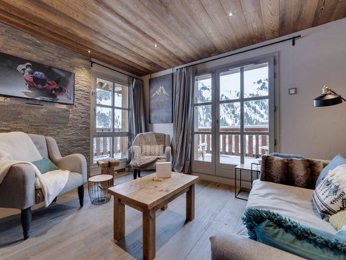 Gîte pour 6 personnes, avec piscine dans Arc 1950 - 2