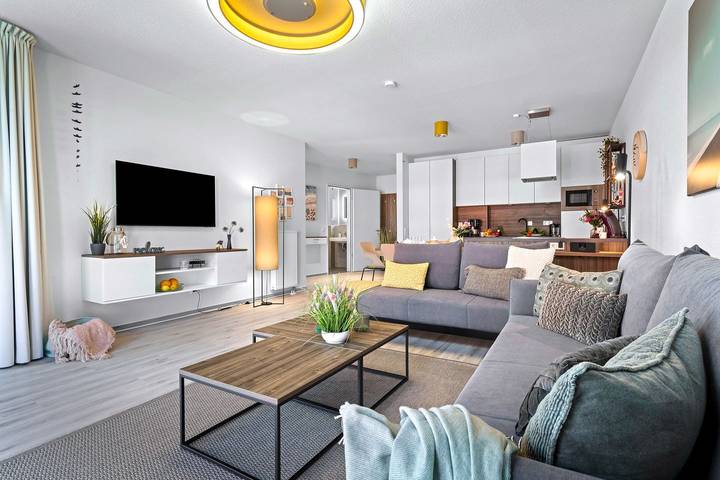 Ferienwohnung für 4 Personen, mit Sauna und Balkon in Kappeln - 3