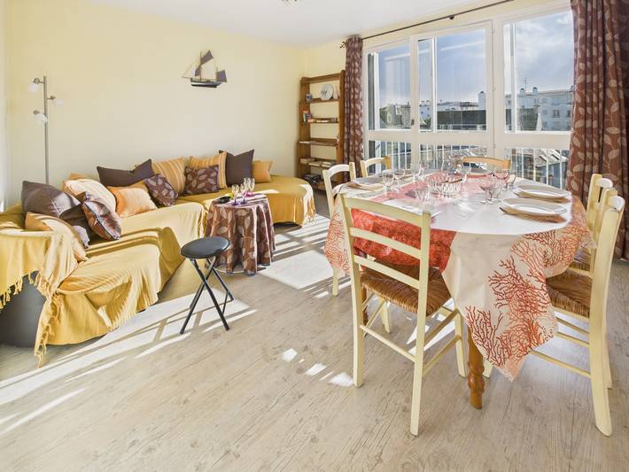 Appartement de vacances pour 6 personnes, avec balcon à Concarneau