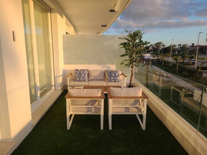Ganze Ferienwohnung, Ferienwohnung für 4 Personen mit Garten in Costa Ballena, Chipiona