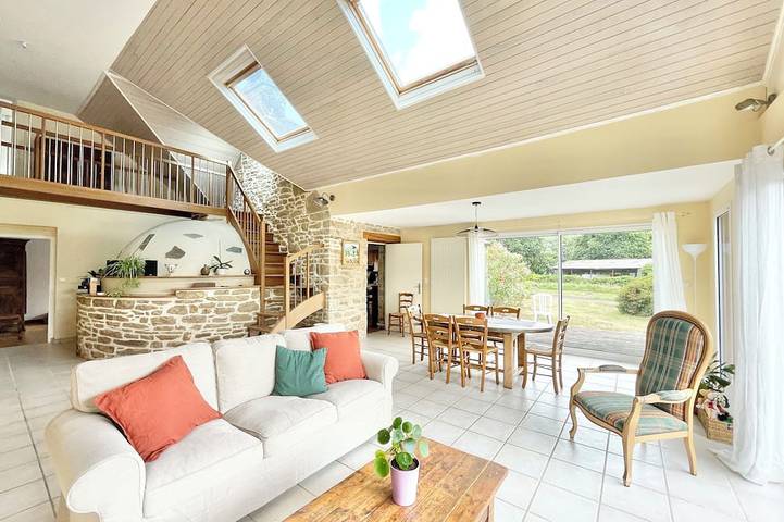 Maison de vacances pour 8 personnes, avec jardin, animaux acceptés à Pluguffan