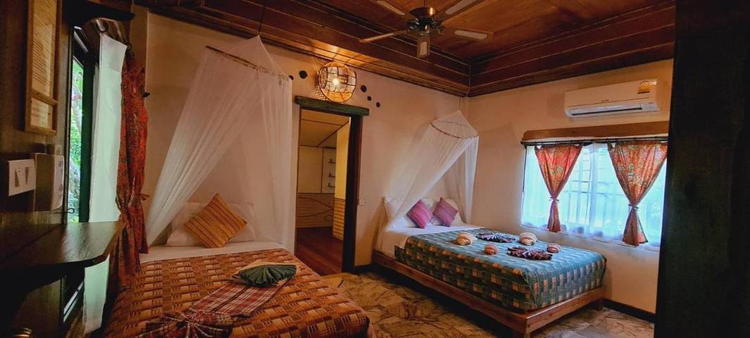 Station pour 2 personnes, avec piscine et jardin ainsi que vue et sauna dans Koh Phangan - 3