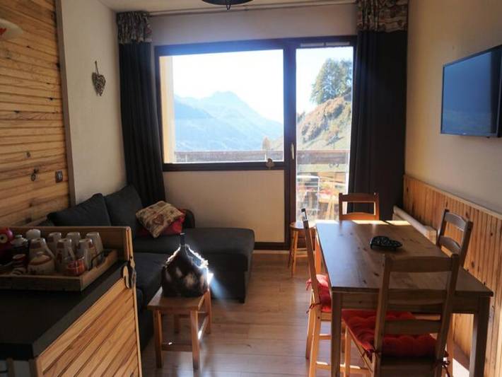 Chalet pour 4 personnes, avec balcon, adapté aux familles à Orcières