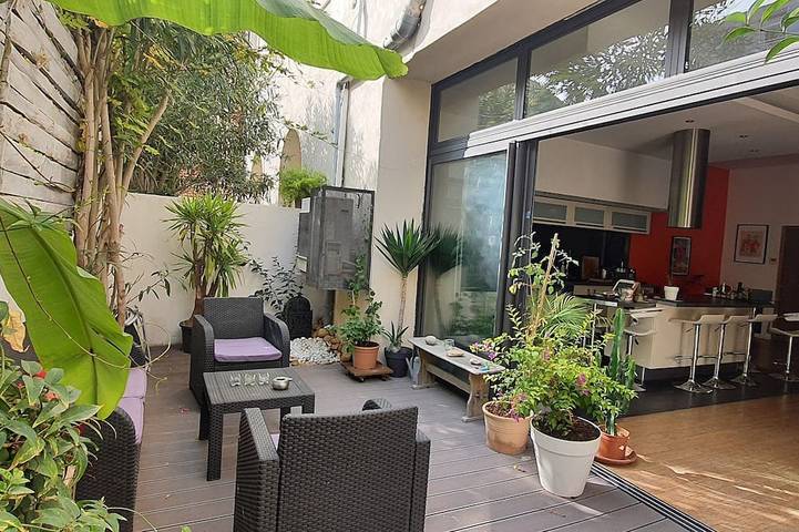 Ferienwohnung für 4 Personen, mit Terrasse und Garten in Montpellier