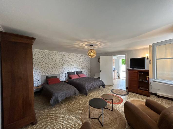Apartamento de vacaciones para 3 personas, con terraza y jardín - 1