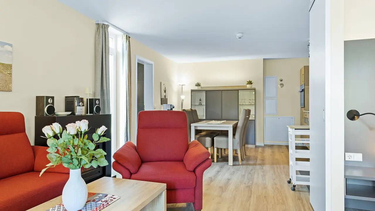 Ganze Ferienwohnung, Ferienwohnung für 2 Personen (66 m²) in Wremen in Wremen, Cuxland