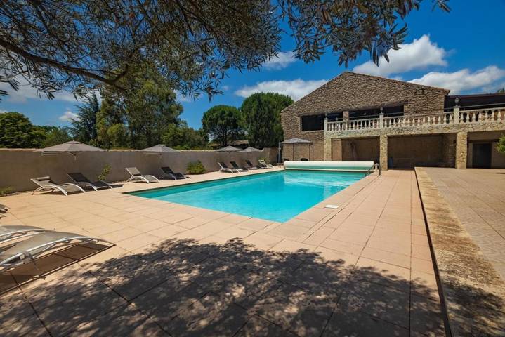 Hôtel pour 3 personnes, avec piscine et jardin ainsi que jacuzzi et sauna à Floure - 3