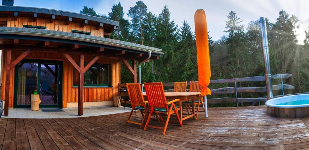 Ferienhaus für 4 Personen, mit Ausblick und Garten sowie Pool, mit Haustier in Sächsische Schweiz - 3