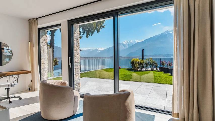 Hütte für 6 Personen, mit Pool und Terrasse sowie Garten am Comer See - 4