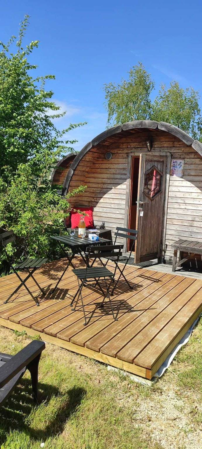 Cabane 3 étoiles - Piscine  - ccbbada in Mont-près-Chambord, Sologne