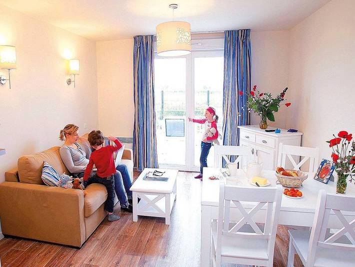 Résidence Odalys Référence les Villas de la Baie - Ferienhaus 4 personen - 2-Zimmer-Maisonette 4 Pers. in Le Crotoy, Abbeville und Umgebung