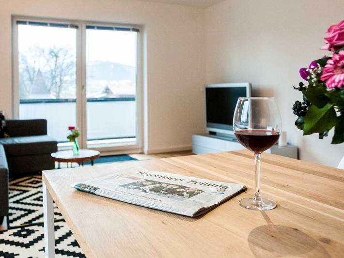 Ferienwohnung für 3 Personen, mit Balkon und Seeblick in Bad Wiessee - 4