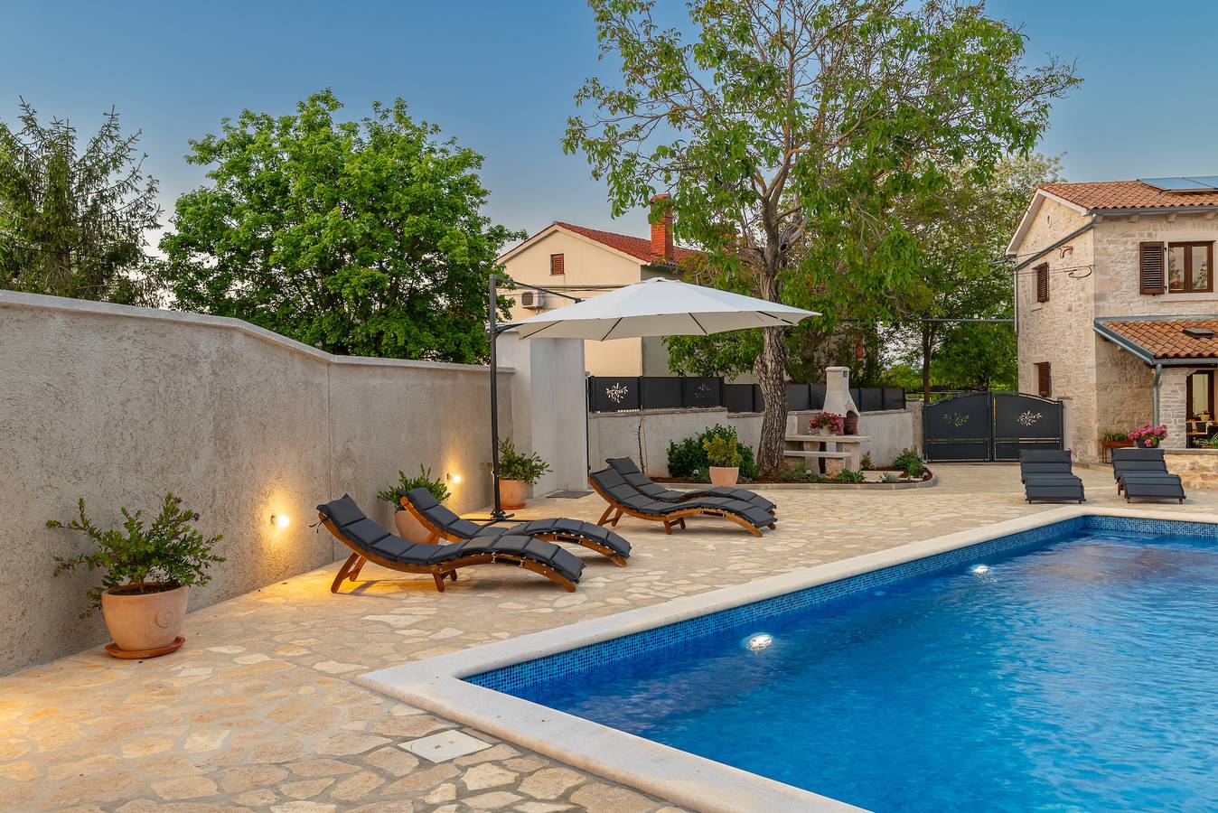Villa Perini in Barban, Südküste Istrien