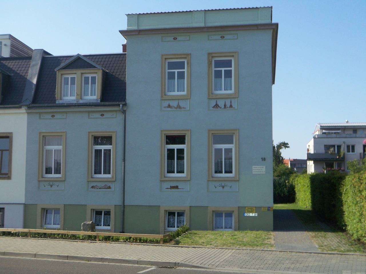 Appartement de vacances entier, Ambiente an der Elbe, Wohnung Eg in Pieschen (Dresden), Dresde