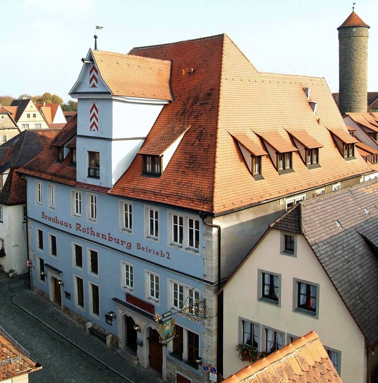 Hotel Altes Brauhaus garni in Rothenburg ob der Tauber, Vallée de la Tauber
