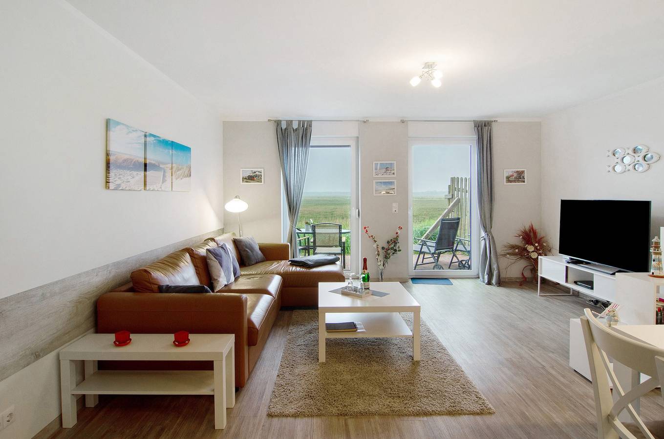 Ganze Wohnung, Ferienwohnung 'Dünenrose' mit Wlan in Borkum