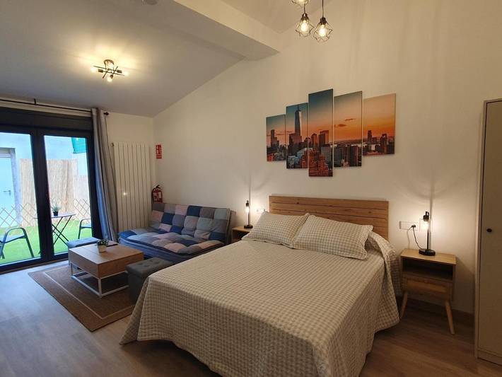 Apartamento para 2 personas, con Terraza en Arriondas