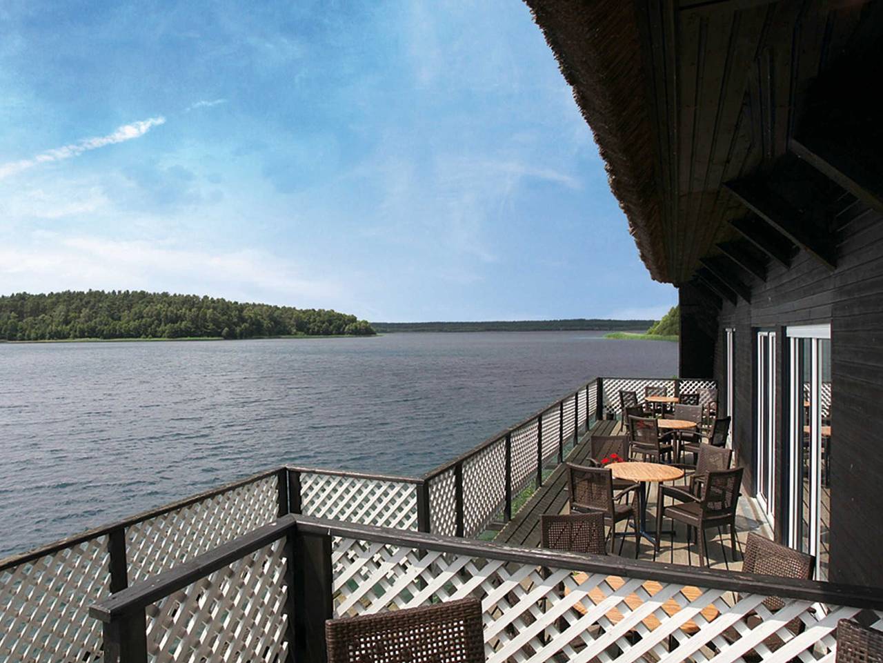 Ferienhäuser am See - 55m²- Dhh (a) in Drewitz, Nossentiner Hütte