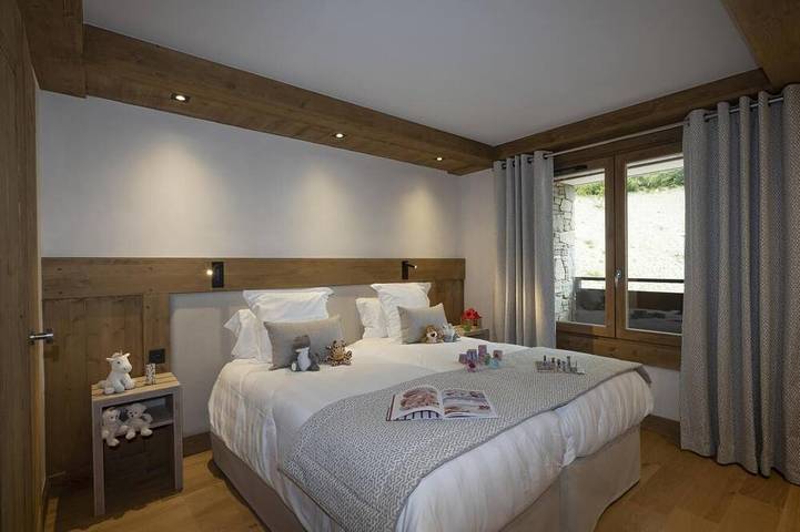 Chalet pour 6 personnes, avec Balcon et Jacuzzi ainsi que Piscine et Sauna à Les Contamines-Montjoie - 3
