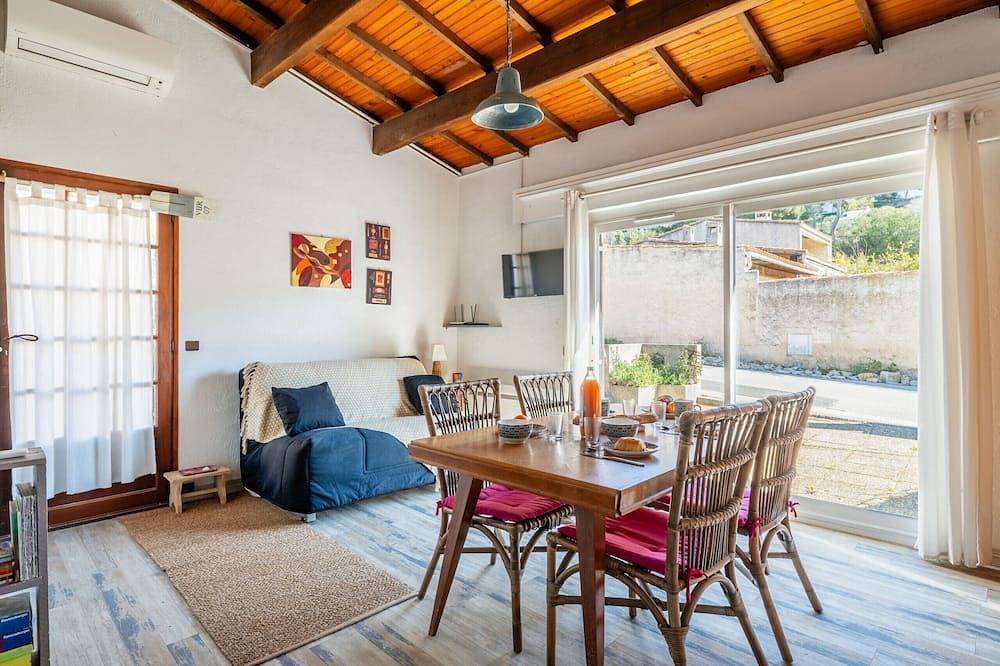 Haus T1 / T2 in La Ciotat. Renoviert, Klimaanlage, Garten, Wifi. 2 bis 4 Personen Die \"kleine Briandière\" in La Ciotat, Marseille und Umgebung