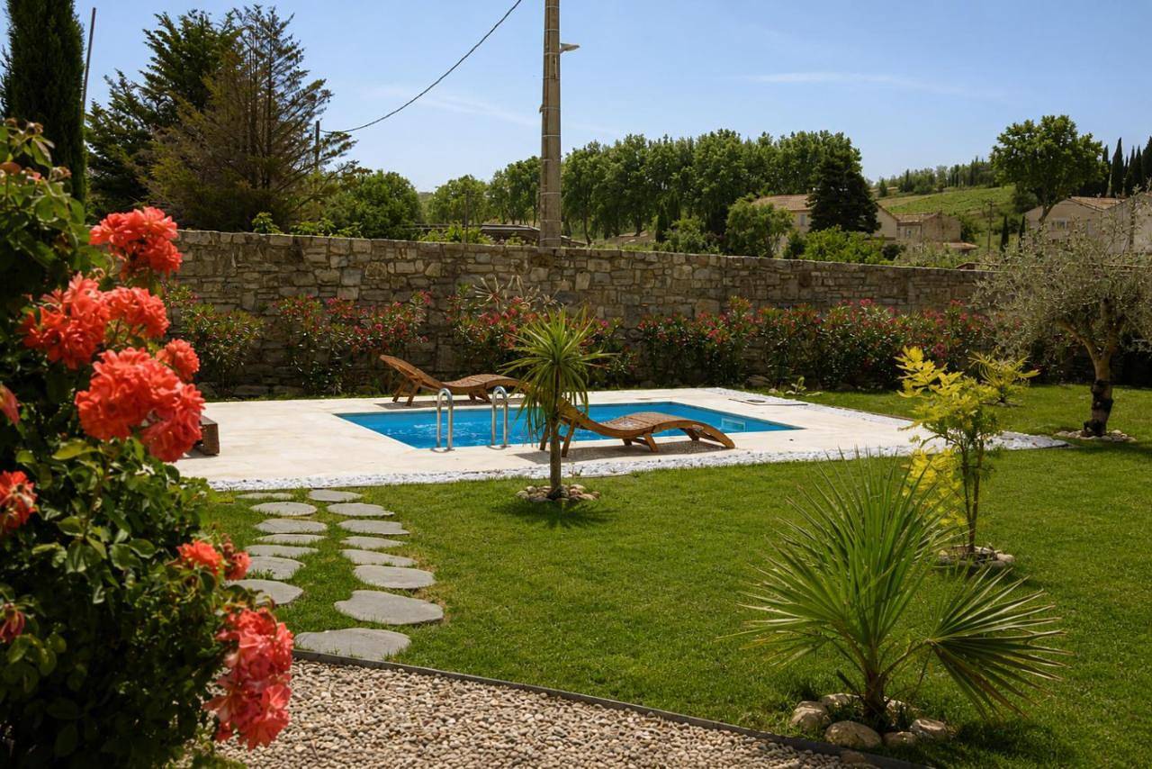Tournissan L'Auberge du Chateau avec ça piscine in Tournissan, Région de Limoux
