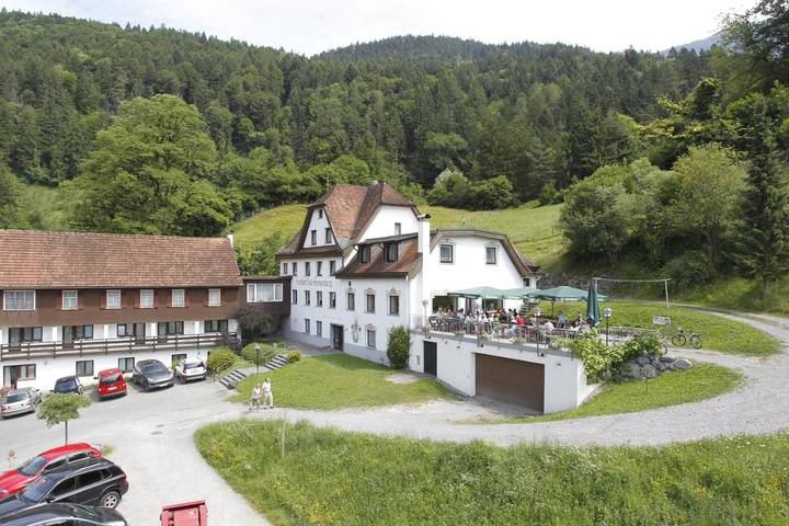 Ferienhaus für 3 Personen, mit Terrasse und Ausblick
