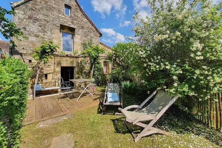 Maison de vacances pour 2 personnes, avec terrasse et jardin, animaux acceptés