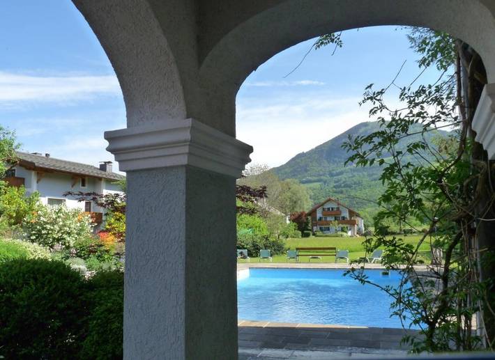 Ferienwohnung für 2 Personen, mit Garten und Pool sowie Ausblick in Salzburg - 4