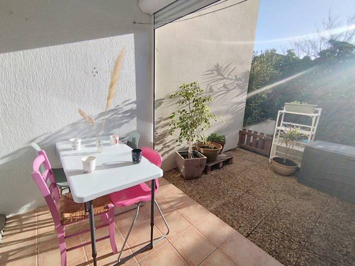 Appartement de vacances pour 4 personnes, avec Terrasse dans Narbonne Plage