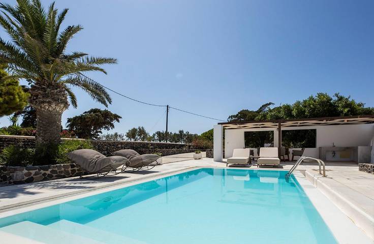 Location de vacances pour 4 personnes, avec terrasse et jardin à Megalochori - 3