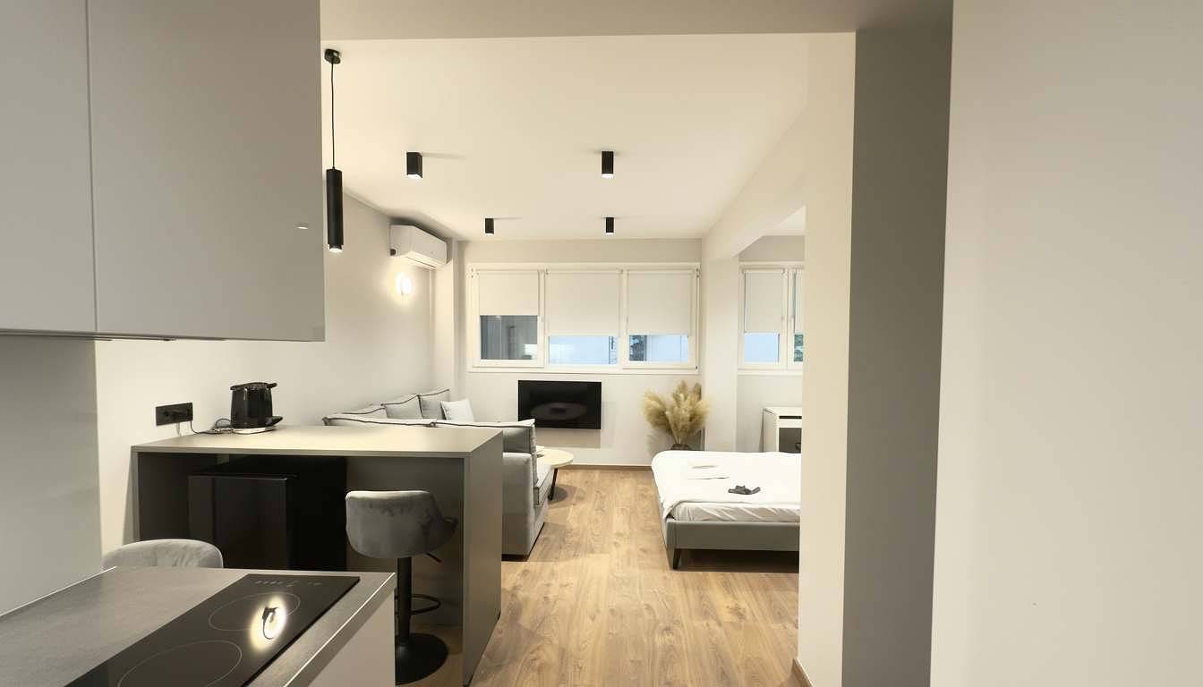 Gehele studio, Modern Studio Suite in the centre of Thessaloniki in Thessaloniki en omgeving