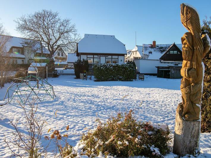 Ferienwohnung mit Meerblick für 4 Personen, mit Terrasse und Garten sowie Seeblick in Freest