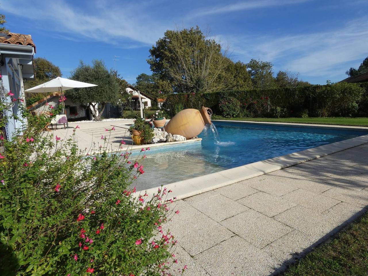 Le Clos Fleuri in Liposthey, Landes