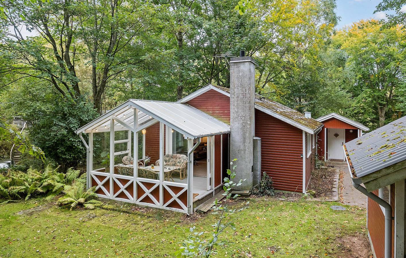 Ferienhaus für 5 Personen mit Terrasse in Limfjord in Nordjütland