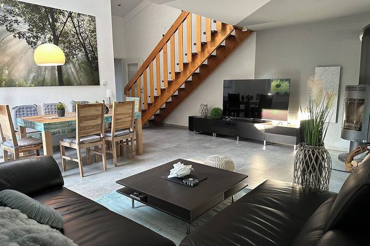 Ferienhaus für 4 Personen, mit Garten und Sauna in Lichtenberg (Oberfranken)