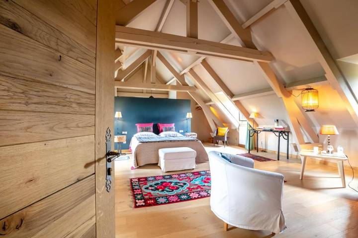 Maison d’hôte pour 2 personnes, avec Terrasse ainsi que Jardin et Vue
