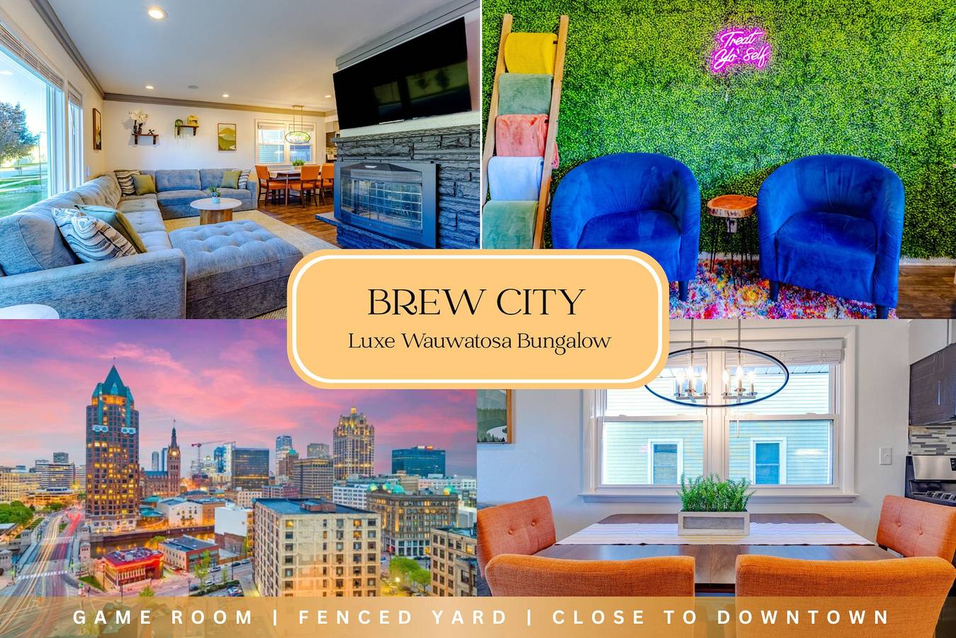 Brew City | Game Room | Fenced Yard | Sleeps 13! in Wauwatosa (Wisconsin), Condado de Milwaukee