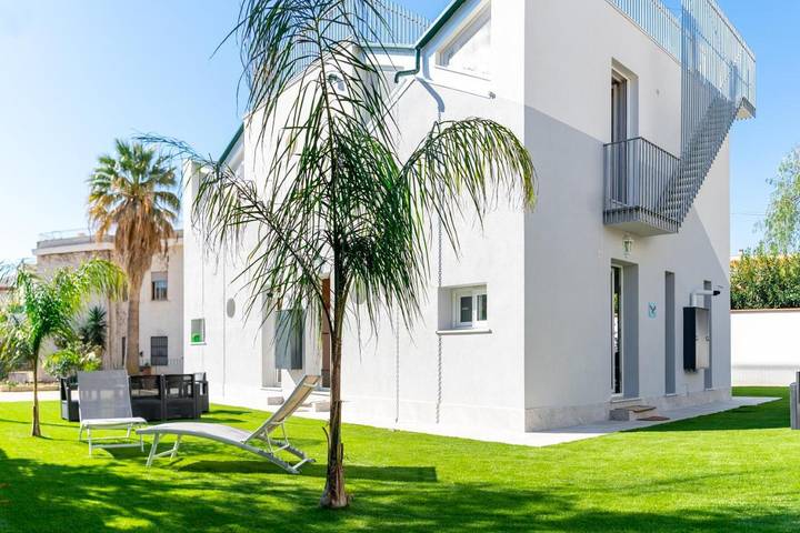 Ferienwohnung für 4 Personen, mit Garten und Ausblick - 1