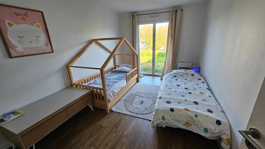 Location de vacances pour 8 personnes, avec vue ainsi que piscine et jardin à Arbonne - 2