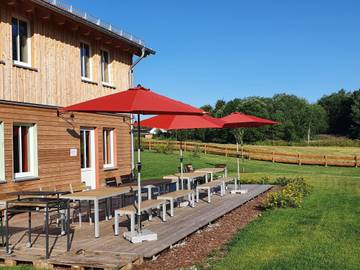 Ferienhaus für 24 Personen, mit Balkon und Sauna sowie Garten in Buntenbock