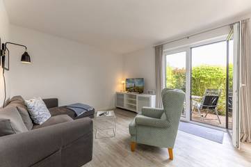 Ferienwohnung für 2 Personen, mit Terrasse in Wenningstedt