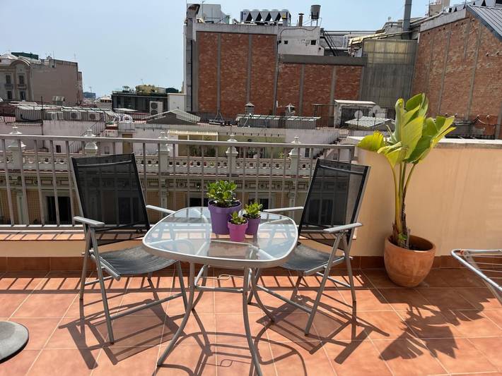 Loft per 2 persone, con terrazza a Barcellona